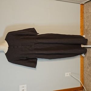 Pyne & Smith Model No.14  XL Grey Linen Dress